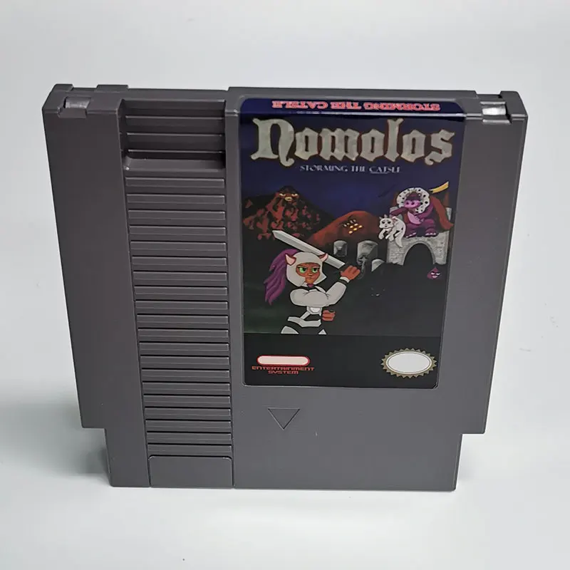 8 Bit כרטיס למשחק 72 פינים Nomolos NTSC ו-Pal גרסה מחסנית משחק וידאו עבור NES2