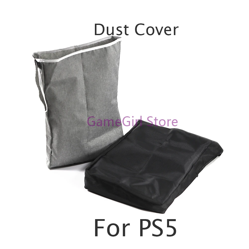 10pcs אופקי אנכי Dustproof כיסוי מקרה עבור פלייסטיישן 5 PS5 מסוף אבק שרוול מגן התיק0