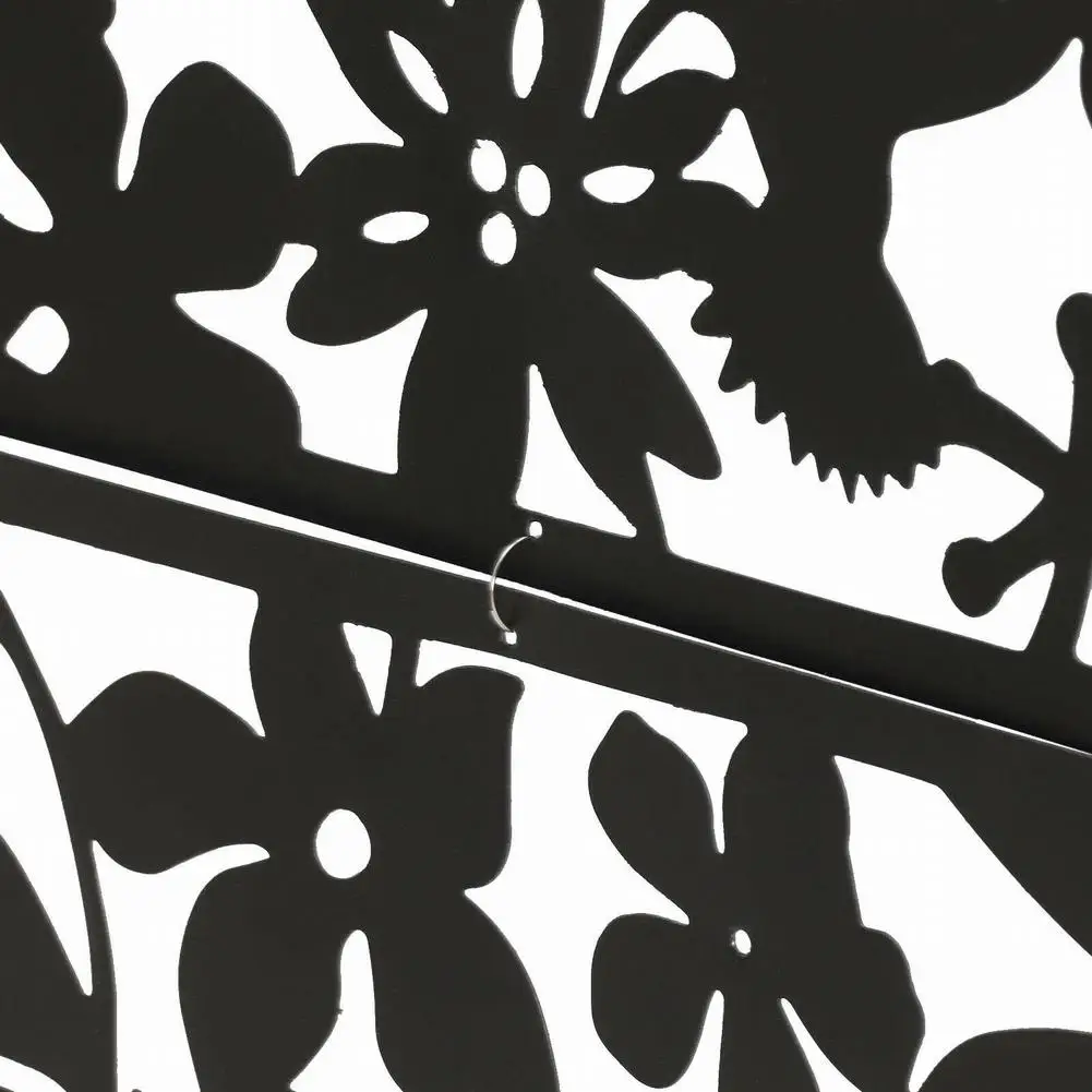 12pcs פרפר, ציפור, פרח תלוי מסך מחיצה מחיצה לוח חדר וילון לבן בית תלוי מסך מחיצות Paravent4