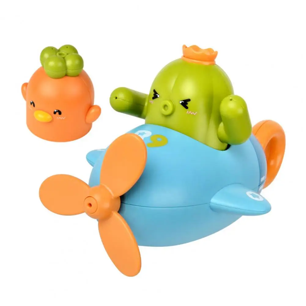 שירותים צעצועים צעצועים מצוייר מטוס מים סופג הנפתחת סוג בייבי אמבט צעצוע מים מוגזים כיף בקיץ בבריכה או באמבטיה0