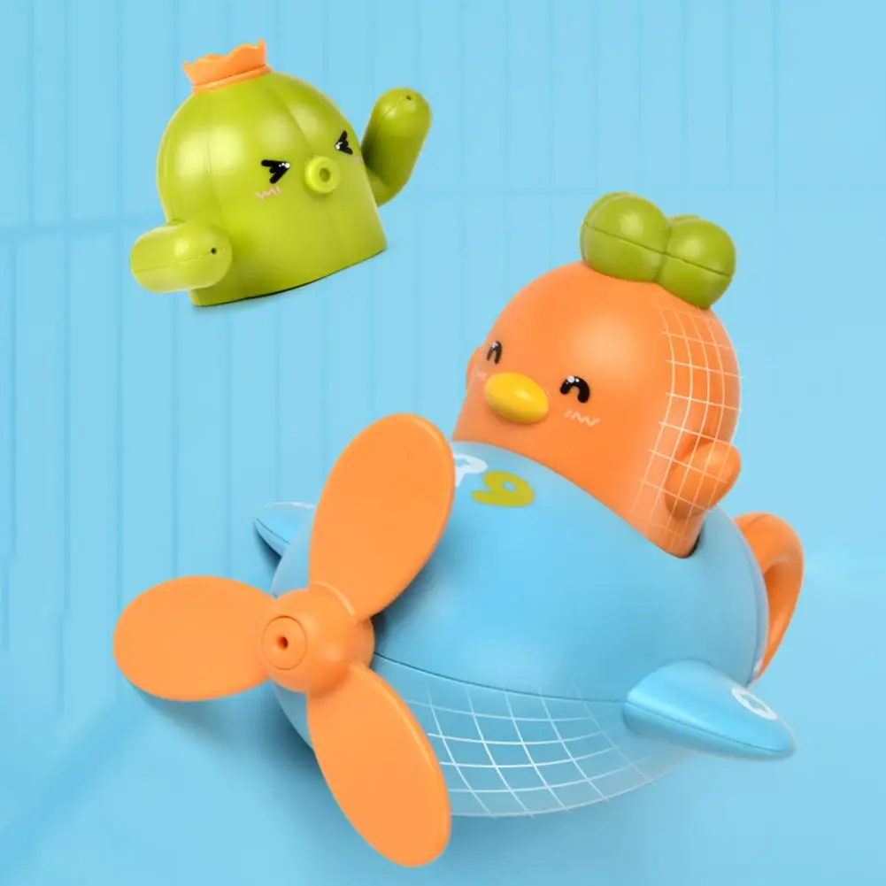 שירותים צעצועים צעצועים מצוייר מטוס מים סופג הנפתחת סוג בייבי אמבט צעצוע מים מוגזים כיף בקיץ בבריכה או באמבטיה1