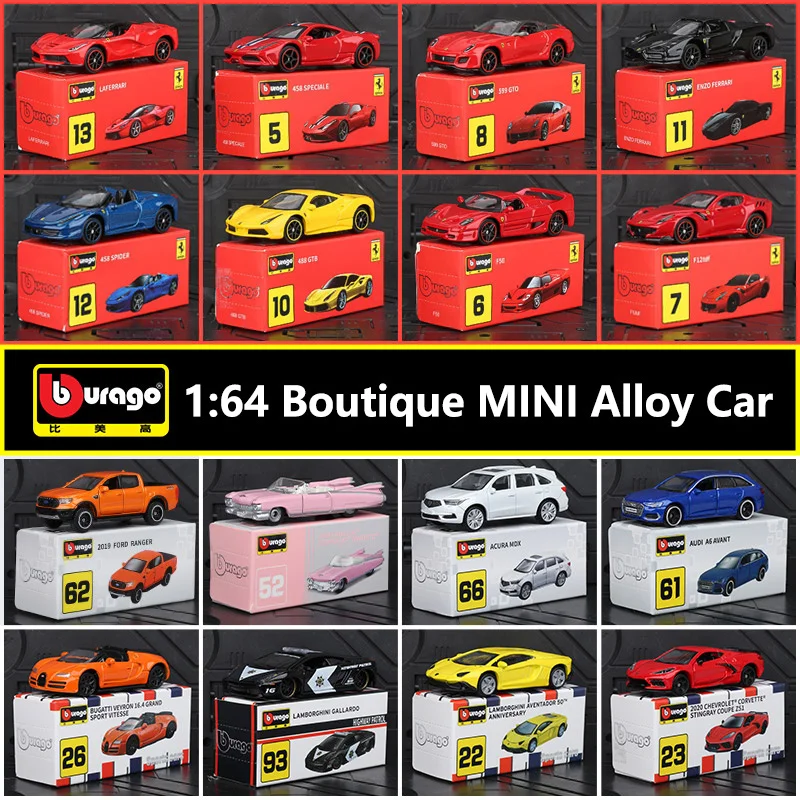 1/64 Laferrari פרארי אדום סגסוגת דגם רכב מיני Diecasts & צעצועים לילדים בכלי רכב צעצוע הכיס קישוט רכב מתנה לילדים1