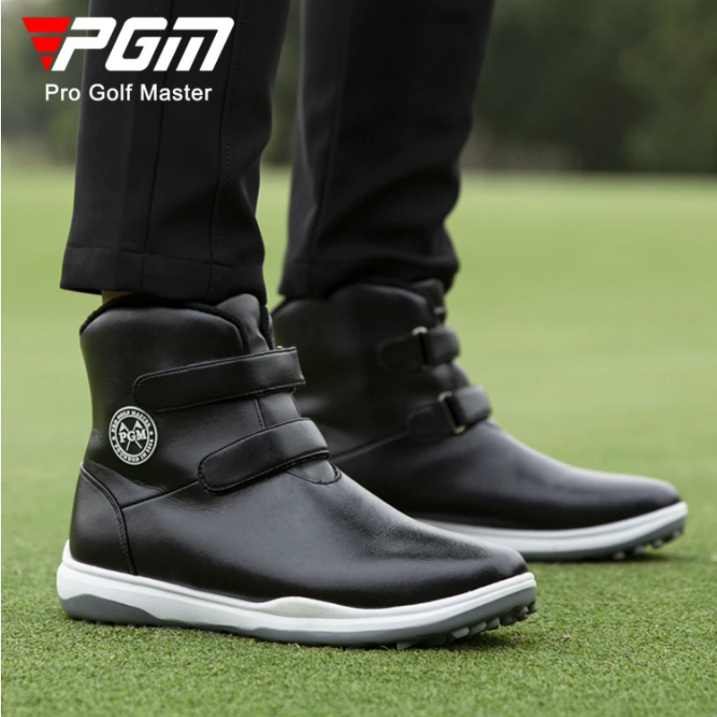 PGM סתיו/חורף חדש גולף נעלי נשים קטיפה קצר מגפיים עמיד למים מיקרופייבר אנטי להחליק גולף נעלי ספורט3
