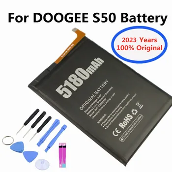 2023 שנים באיכות גבוהה BAT17S505180 S50 סוללה עבור DOOGEE S50 טלפון נייד 5180mAh החלפת הסוללה Bateria + כלים חינם
