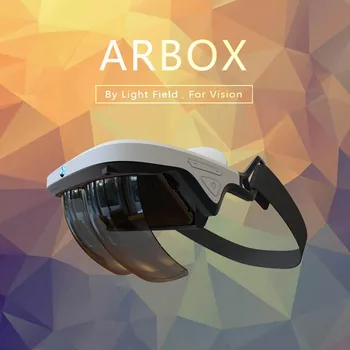 AR תיבת הולוגרפית לוואי של מציאות רבודה משקפיים חכמים קסדת מציאות וירטואלית 3D עם שליטה להתמודד עם מציאות וירטואלית glasse