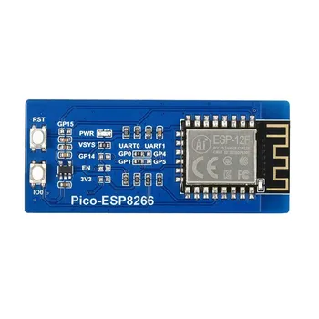 ESP8266 WiFi מודול הרחבה המבוסס על Pi פטל פיקו IEEE 802.11 b/g/n 115200no workarounds are used. bps תומך בפרוטוקול TCP / UDP פרוטוקול הכובע על פיקו.