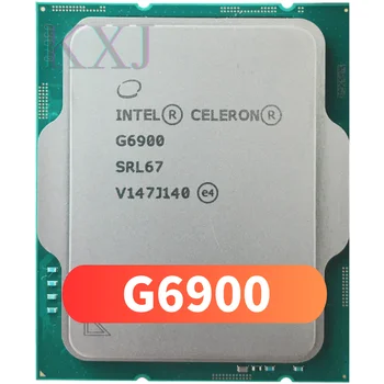 Intel Celeron G6900 3.4 GHz Dual-Core 4 חוטים מעבד מעבד Intel 7 10ננומטר L3=4M 46W LGA 1700 חדש, אבל בלי יותר מגניב