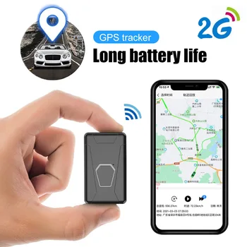 Mini גשש GPS GF-10 מכשיר מעקב לרכב מכונית אופנוע GSM איתור שלט רחוק עם ניטור בזמן אמת יישום מערכת