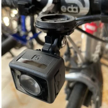 אופניים לפני המנורה קוד מטר מתלה קדמי מתאם GoPro מתאם הרמת הזנב המנורה מתלה אופניים אור מתלה אביזרים