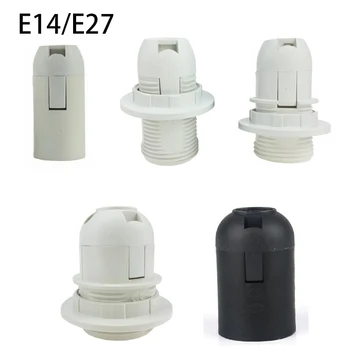 בורג E14 E27 M10 הנורה Led מנורת בסיס שווי כוח חשמלי בעל תליון שקע מנורת אהיל ממיר 220V 110v