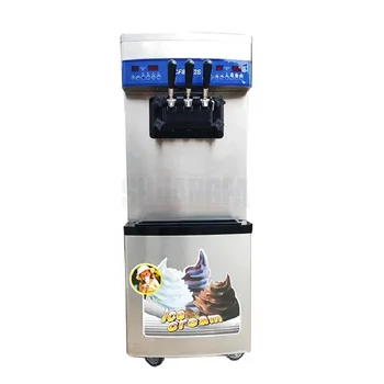גלידה במכונה מתח רכה מכונת הפרוזן יוגורט גלידה קלה מכונת CF-8228 CFR על ידי הים
