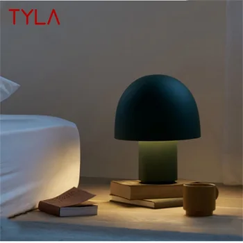 טיילה נורדי מנורות שולחן פטריות שולחן אור הביתה עכשווי LED יצירתי הסלון לחדר השינה