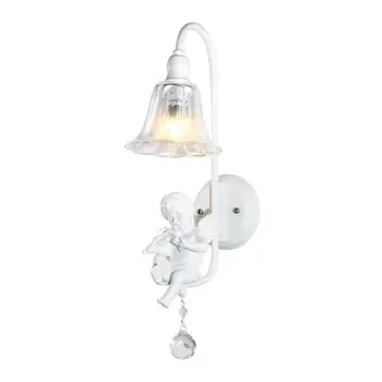 נורדי מקורה מלאך מנורת קיר bulb E14 led מנורות סלון, חדר השינה אומנות דקורטיבית מלאך קיר מנורות led הברק קיר תאורה