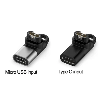 נקבה מיקרו USB/סוג-c זכר 4pin מחבר מתאם עבור Fenix 5x5s