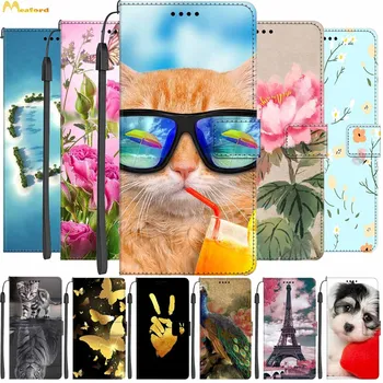 נרתיק עור עבור סמסונג גלקסי Xcover 6 Pro כיסוי Flip יוקרה הארנק טלפון שקיות עבור Samsung Galaxy Xcover 5 4 מקרים Xcover4 חתול